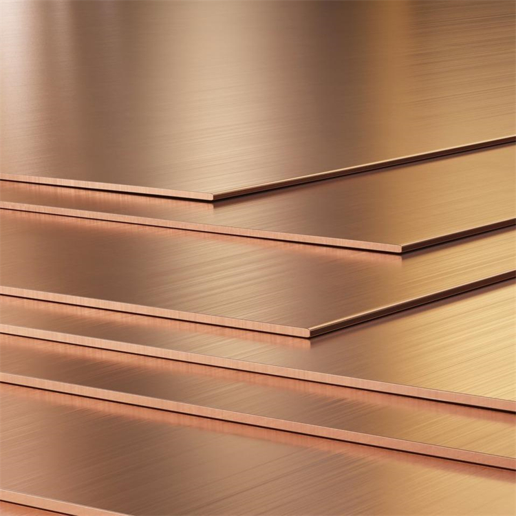 The Radiance of Polished Copper Sheets