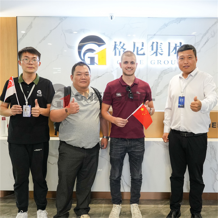 Warmly Welcome Customers from Singapore to Visit GNEE Group Today