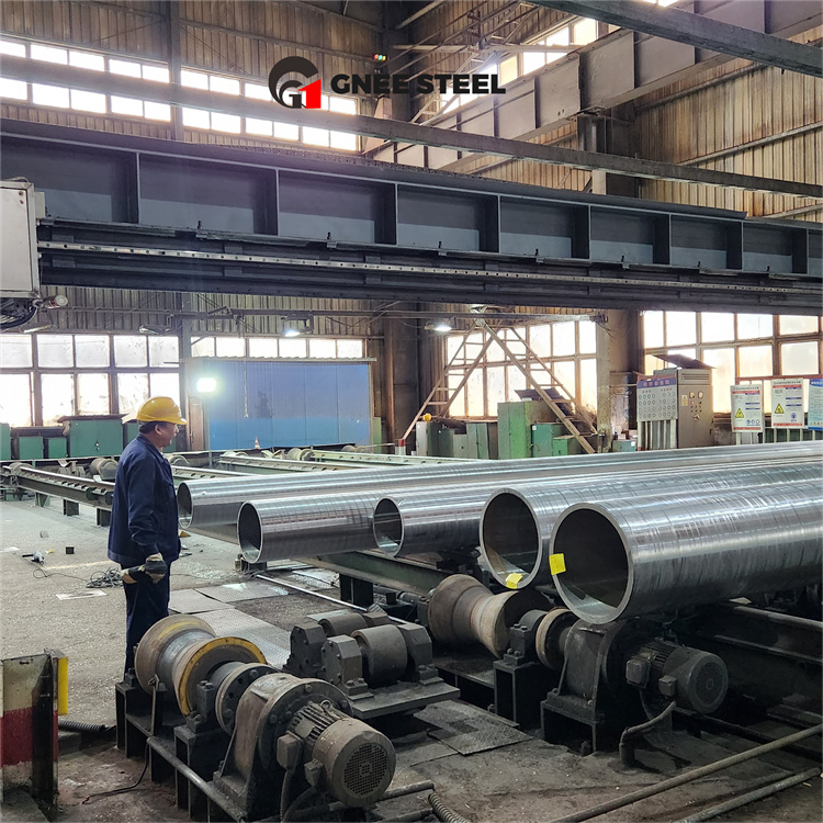 GNEE Large Diameter Bright Carbon Steel Pipe Factory