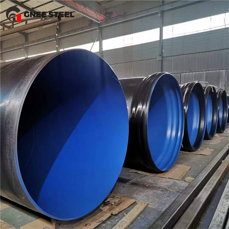 Plastic Coated Spiral Steel Pipe