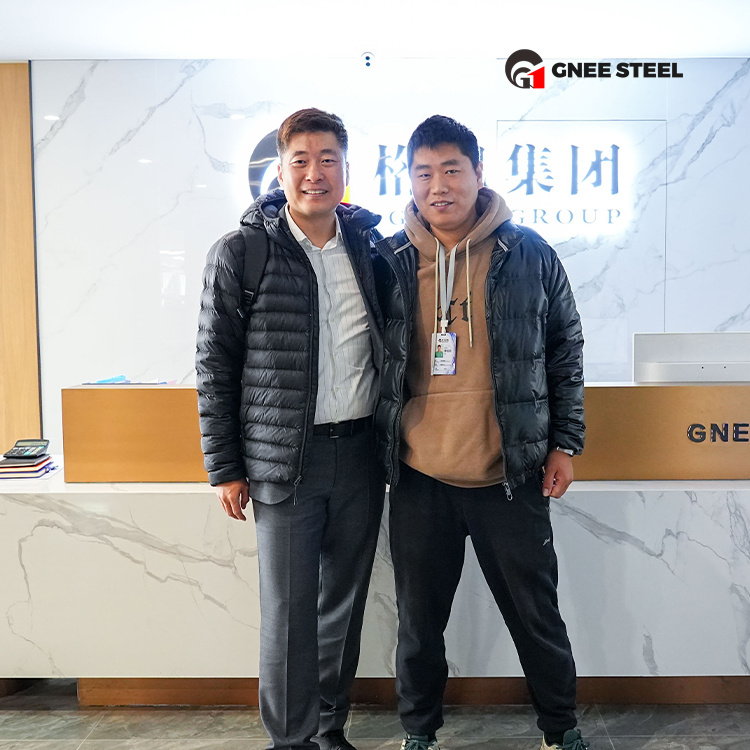 Warmly Welcome Australian Steel Pipe Customers to Visit GNEE Group