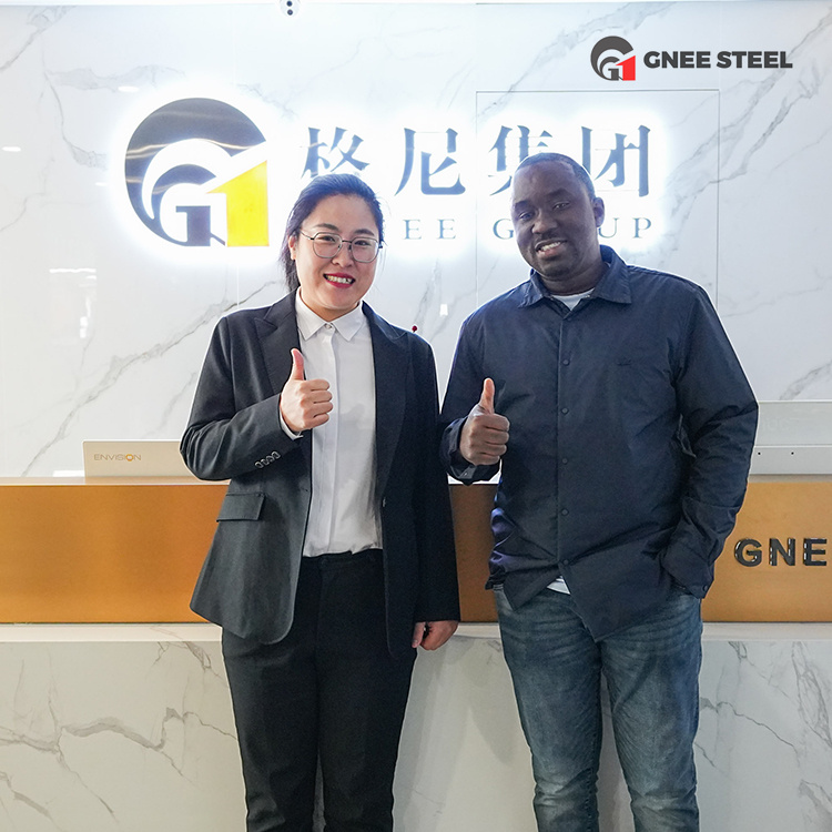Warmly Welcome Customers from Senegal to Visit GNEE Group
