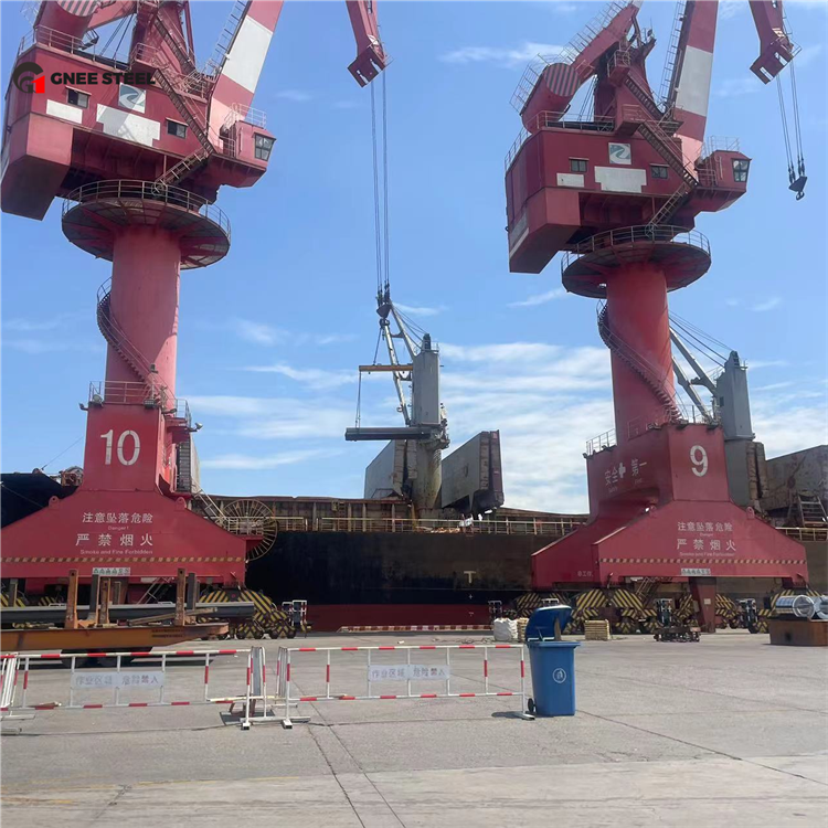 GNEE Group 500 Tons Steel Pipe Order