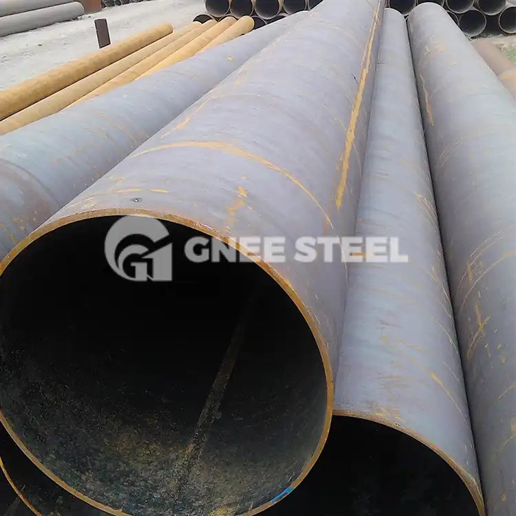 How to remove rust from straight seam steel pipes?