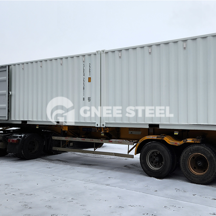 500 Tons of A53 Galvanized SCH40 Steel Pipe Shipped to Mauritius Customer