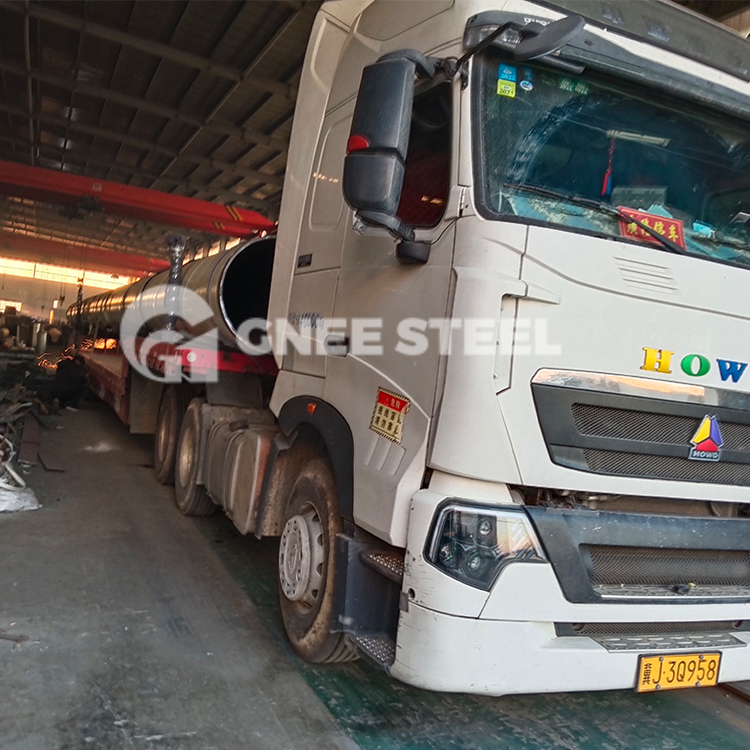 Iranian Customer’s 500-ton Spiral Carbon Steel Pipe Order Shipped