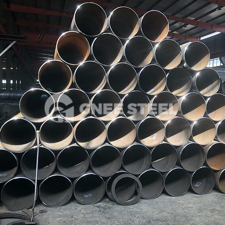 Double-sided submerged arc welding spiral steel pipe quality inspection