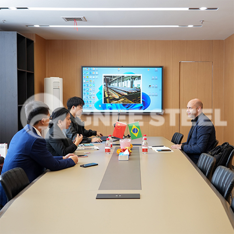 Brazilian customer’s first visit to GNEE Group