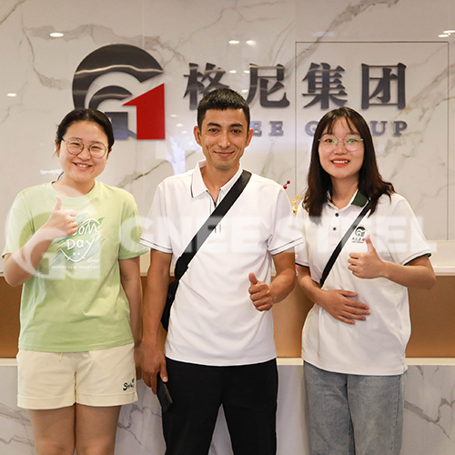 Uzbekistan Customers Visited GNEE Group for Inspection and Cooperation