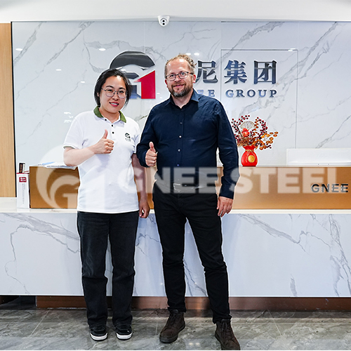 Polish clients visited the GNEE for DIN2391 ST35 precision seamless tubes