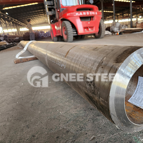 200 tons of A335 P11, P22, P91, and P92 alloy pipes have been packaged and bundled